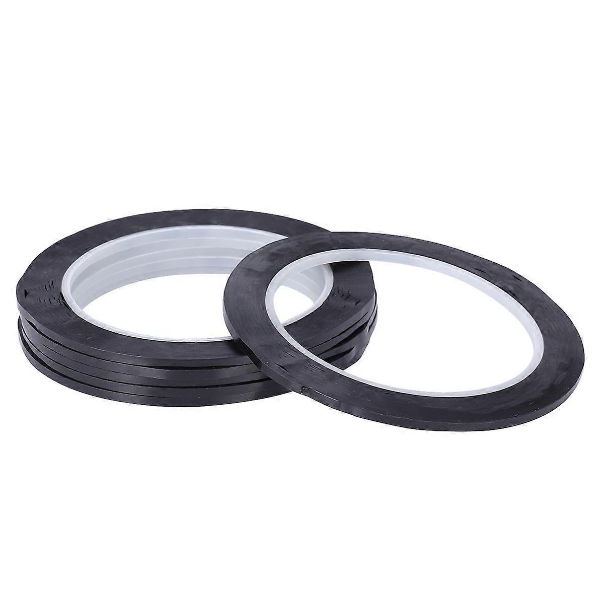 Stück 3 Mm Breites Whiteboard-rasterband, Rastermarkierungsbänder, Selbstklebende Diagrammbänder, Künstlerband (schwarz)-black