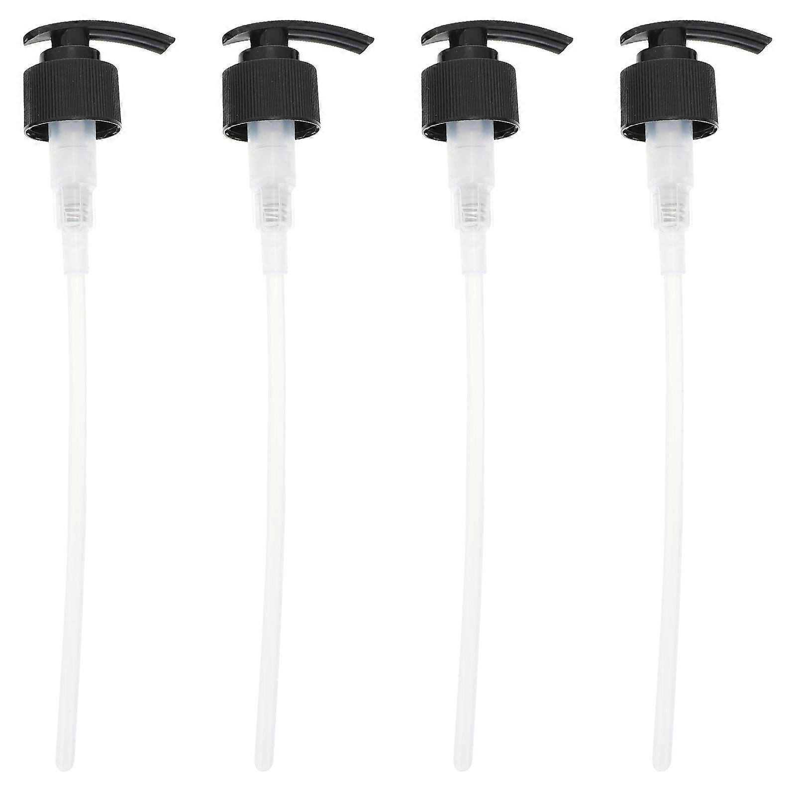 Stück Pumpenköpfe Für Flüssigseifen-emulsionsspender, Kunststoff-ersatzpumpen (28 Mm, Schwarz)-16.6x4.9cm-black