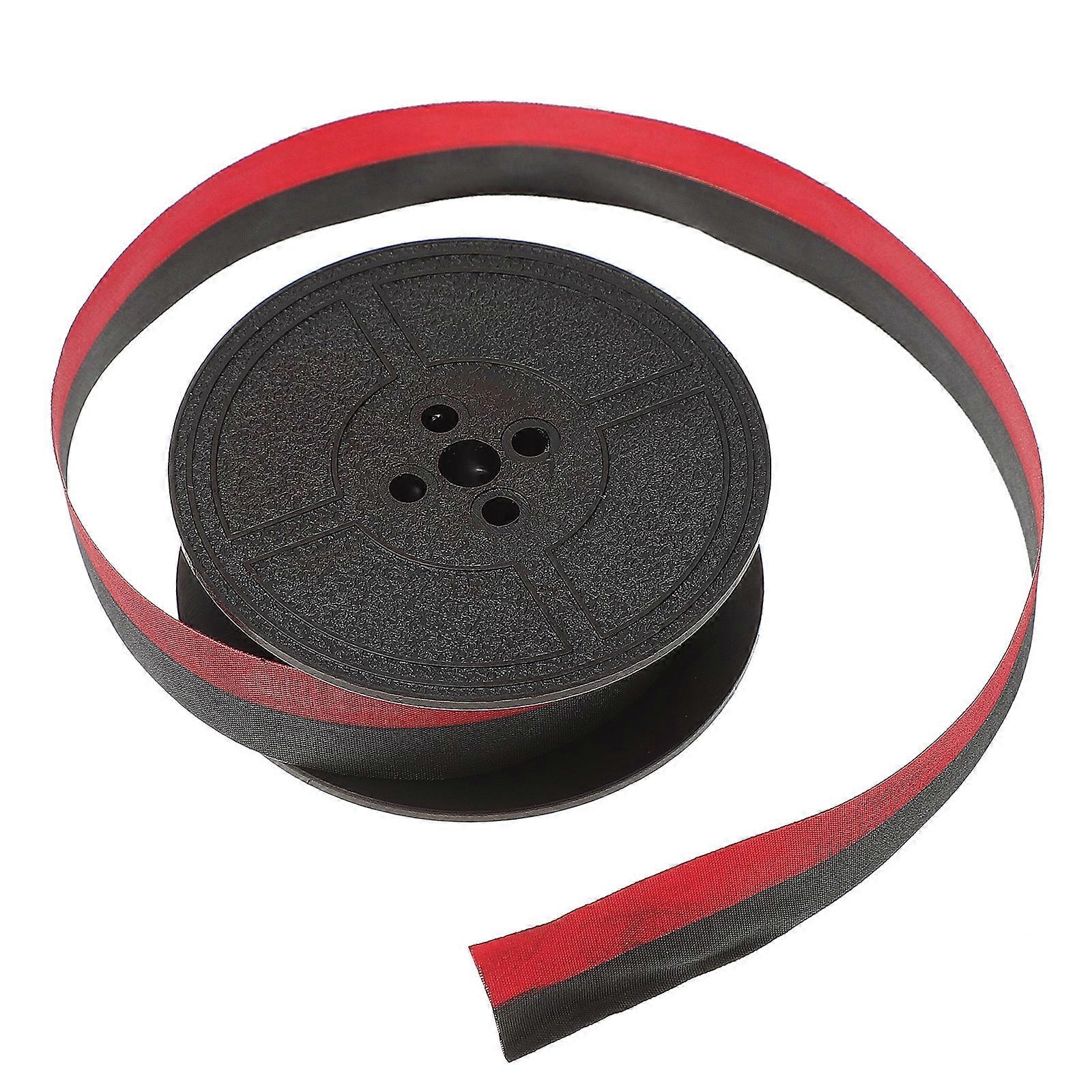 Universelles Rotes Und Schwarzes Farbband, Kompatibel Mit Rover Schreibmaschinendruckern, Kern-tintenband-10x5cm-black
