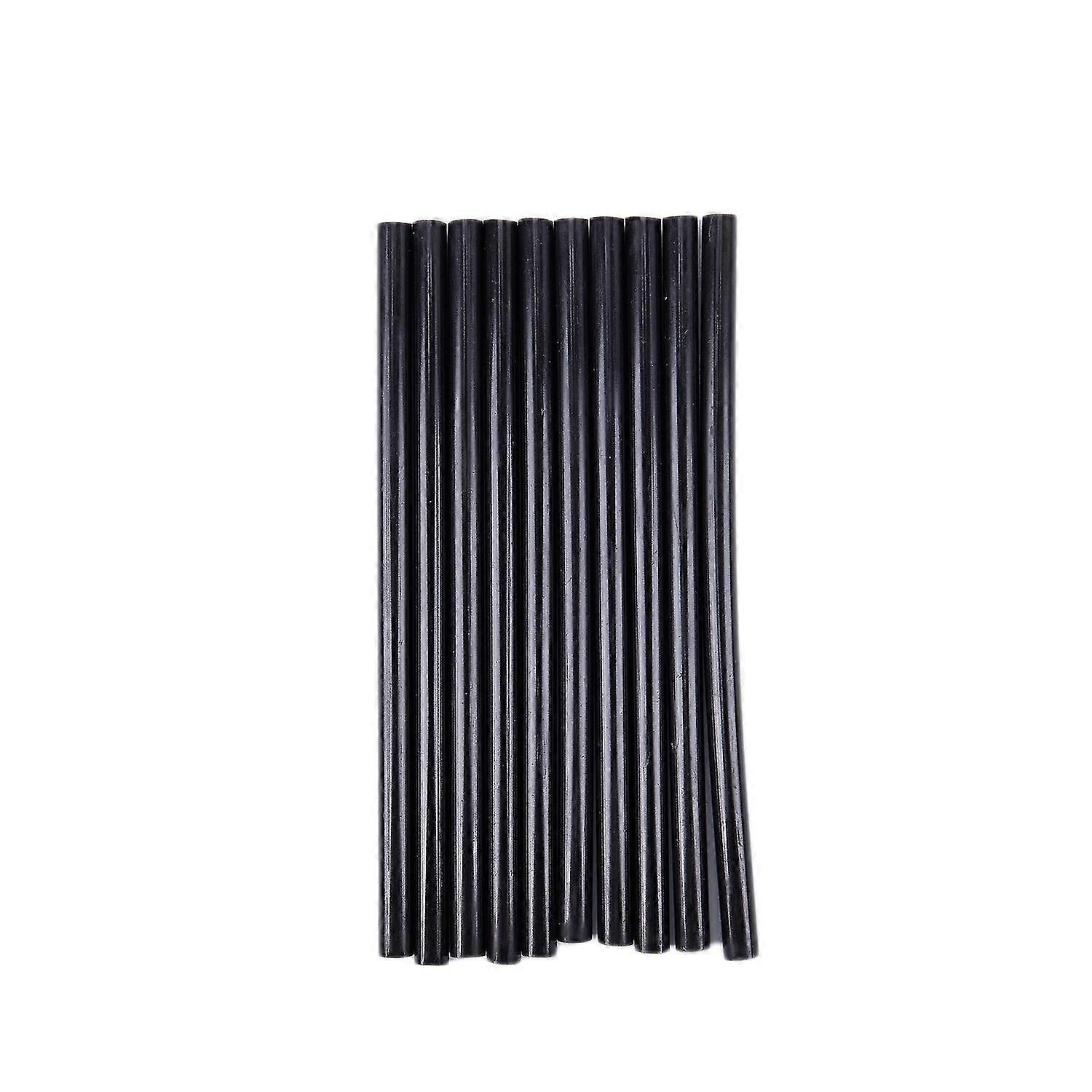10 Stück Heißklebesticks 150 X 7 Mm Schwarz