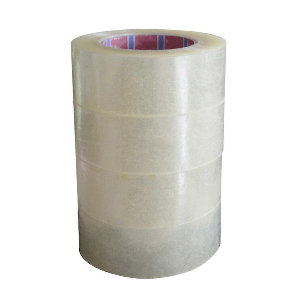 Rollen Verschlusspackung Transparentes Verpackungs- Und Versandkartonklebeband Sorgt Für Einen Starken, Sicheren Und Haftenden Verschluss Ihrer Kartons 45 Mm X 50 M (transparent Beige)-4pcs