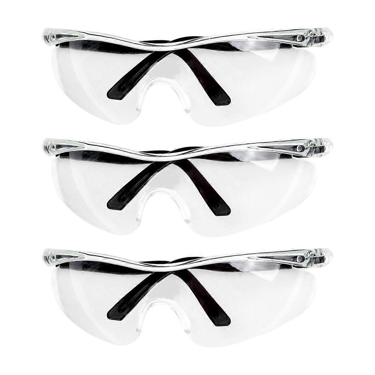 3er-pack Kinderbrillen, Durchsichtig, Augenschutzbrillen Für Kinder, Triathlon-rennbrillen-14.3x4.3x4cm-transparent