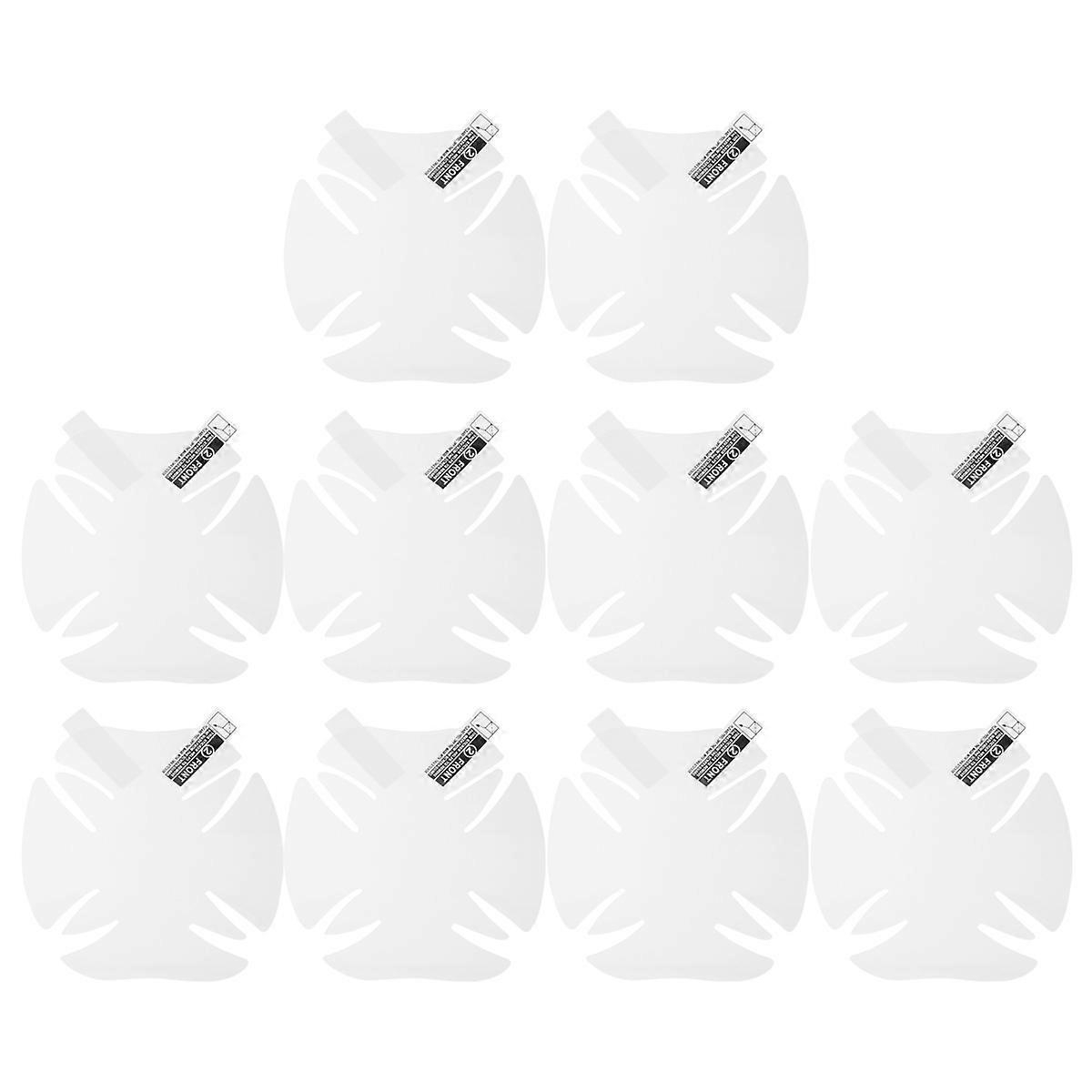 10 Stück Autoaufkleber, Türgriffschutz, Türgriffschutz, Autogriffaufkleber, Autoaufkleber-10x9cm-transparent