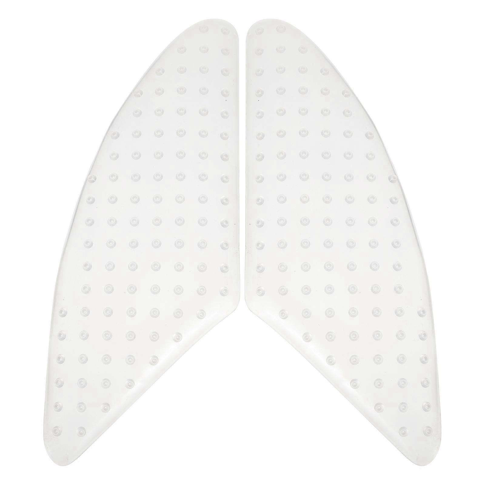 1 Paar Modifizierte Tankaufkleber, Motorrad-antirutschpads, Knieschoner-25.4x9.8cm-transparent Color