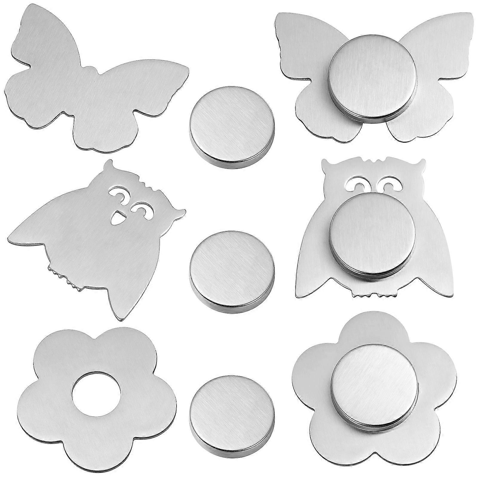 Paar Magnetische Duschvorhanggewichte, Blumen-, Eulen- Und Schmetterlingsform, Tischdeckenmagnete, Gardinengewichte Gegen Wind