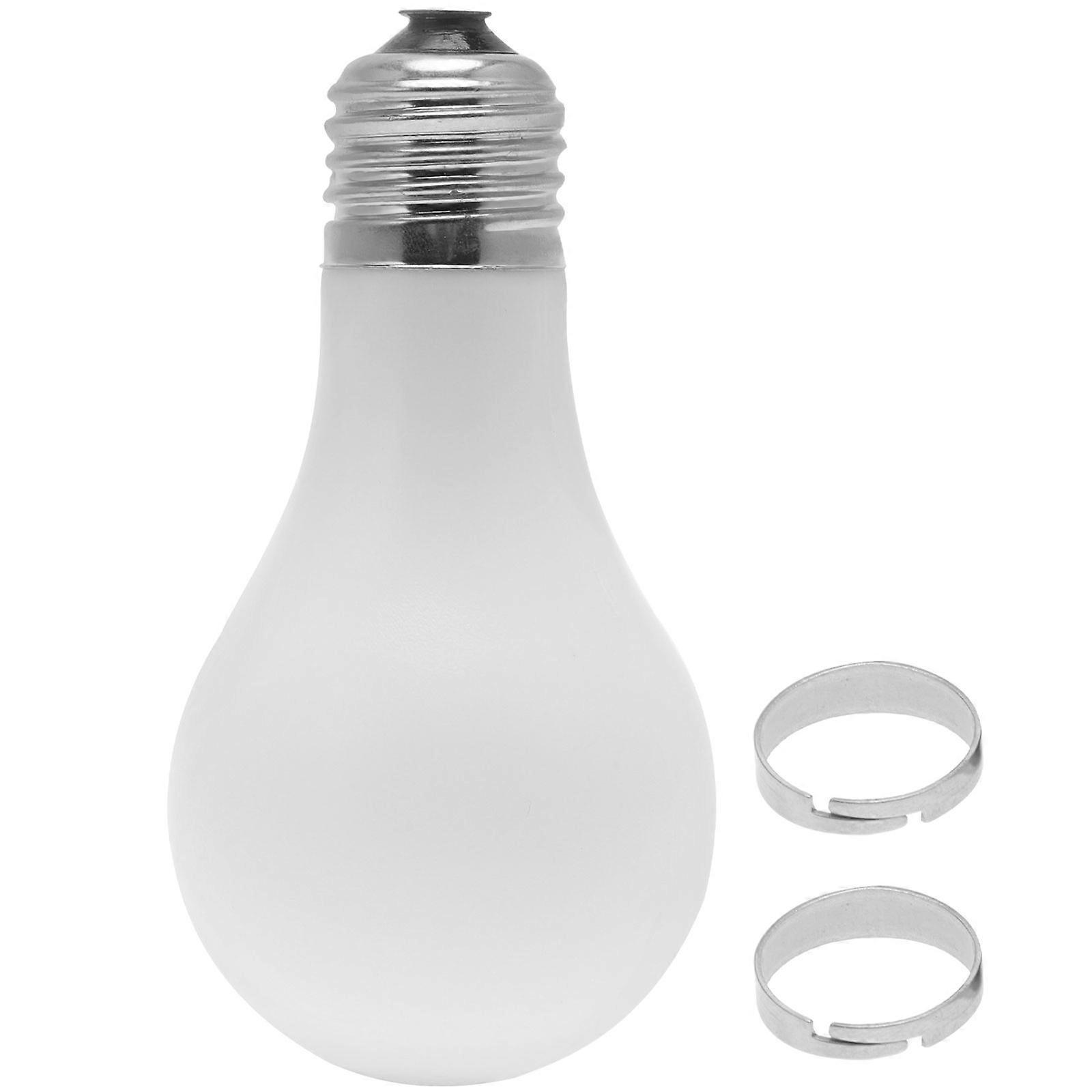 Magische Glühbirne, Magische Tricks, Lampe, Nahaufnahme, Bühnenrequisiten, Illusionen-12x6cm-white