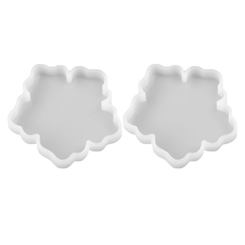 2 Stück Diy-untersetzer-basisformen