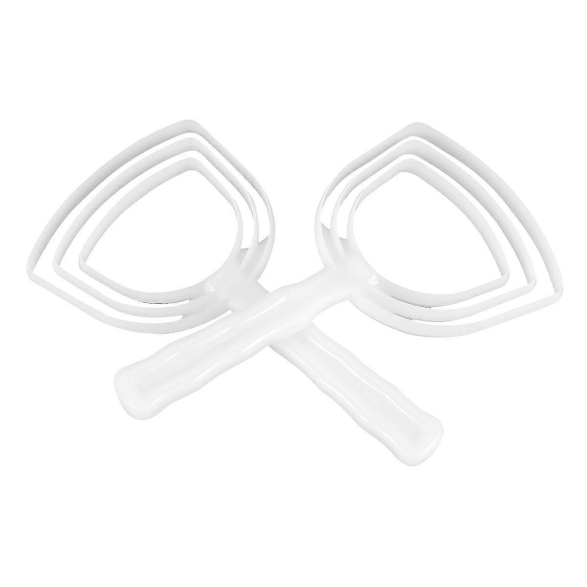 Fleischschaber, Knochenstaubschaber, Weißer Schaber, Knochenstaubentferner, Quadratischer Knochenstaubschaber