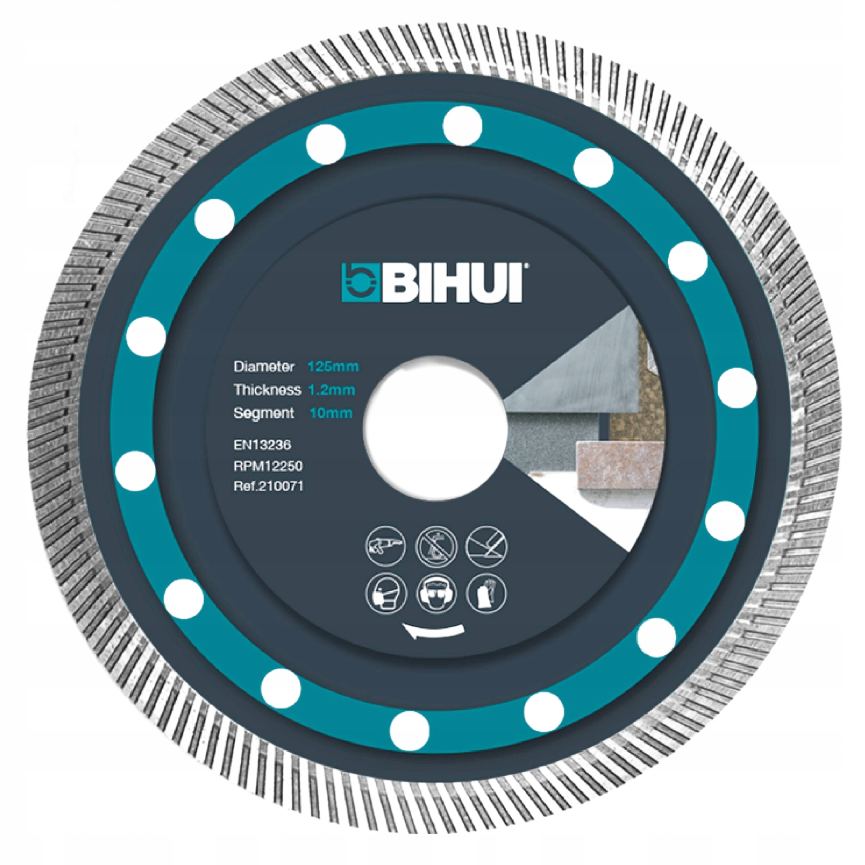 Bihui Diamantklinge Für Keramik 125mm - Dcbn5