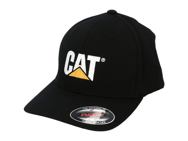 CAT Baseball Cap CAT Baseball Cap Flexfit schwarz