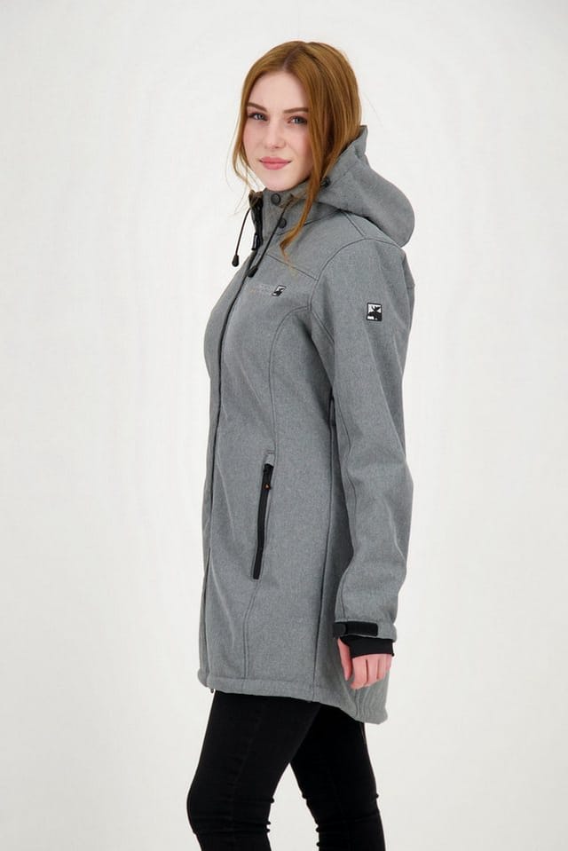 DEPROC Active Softshellmantel KEELE PEAK CS II Funktionsmantel, Outdoormantel auch in Großen Größen erhältlich