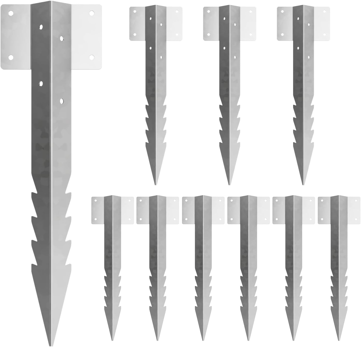 Set Von 10 Supports 5 Cm Für Den Garten – Wetterfest Und Robust – Ausführung A – Zuverlässig Und Benutzerfreundlich