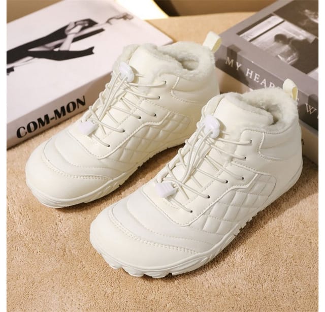HUSK'SWARE Schneeschuhe (Warme Wanderschuhe, High-Top-Schuhe), efütterte Winterstiefel für Damen & Herrenr- ideal für kalte Tage