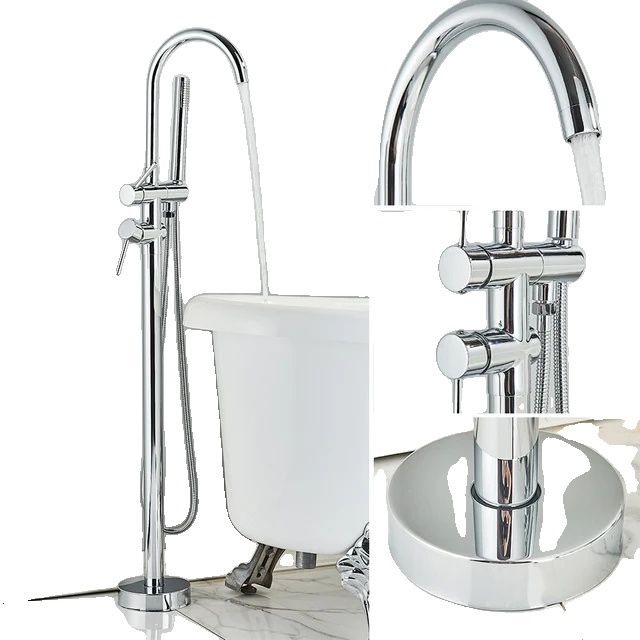 Duscharmatur-set, Einhebelmischer, Messingausführung, 12-zoll-duschset