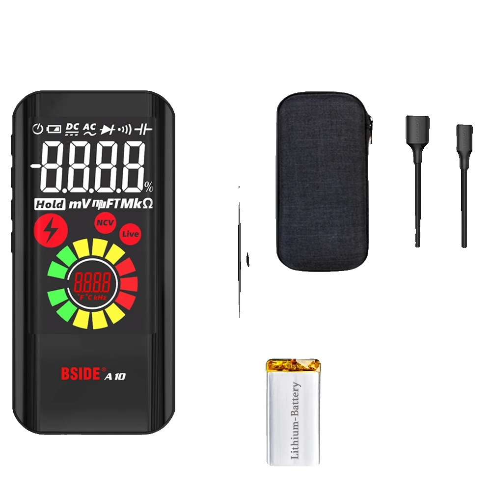 Digitales Multimeter, Usb-ladefunktion, Multifunktionale Testfunktionen, A10-lithiumbatterie