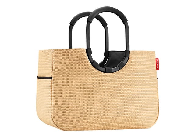 REISENTHEL® Freizeitrucksack Loopshopper L Frame Raffia