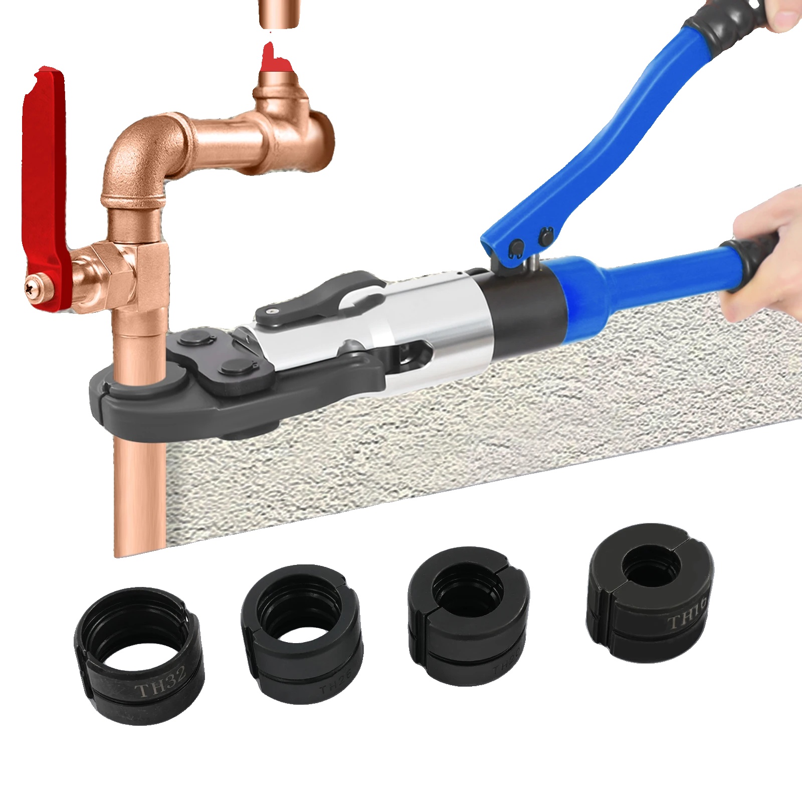 Crimpbacken, Cr45-stahl, Größen 16 Mm, 20 Mm, 26 Mm, 32 Mm