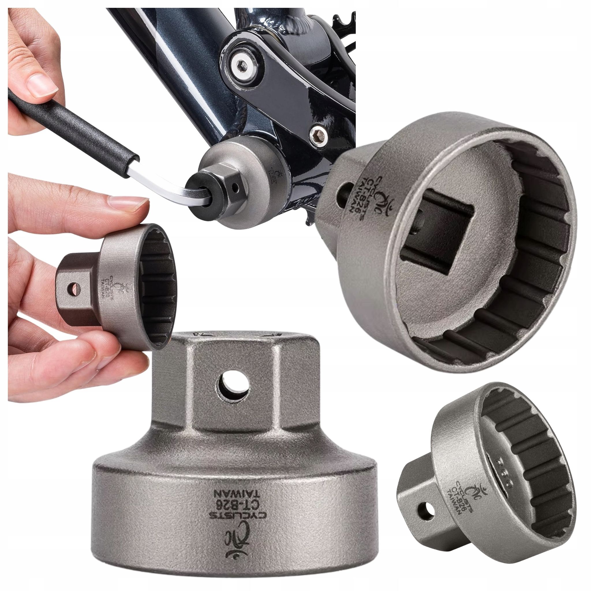 Steckschlüssel Für Shimano 16-zahn 41 Mm Tretlagermutter