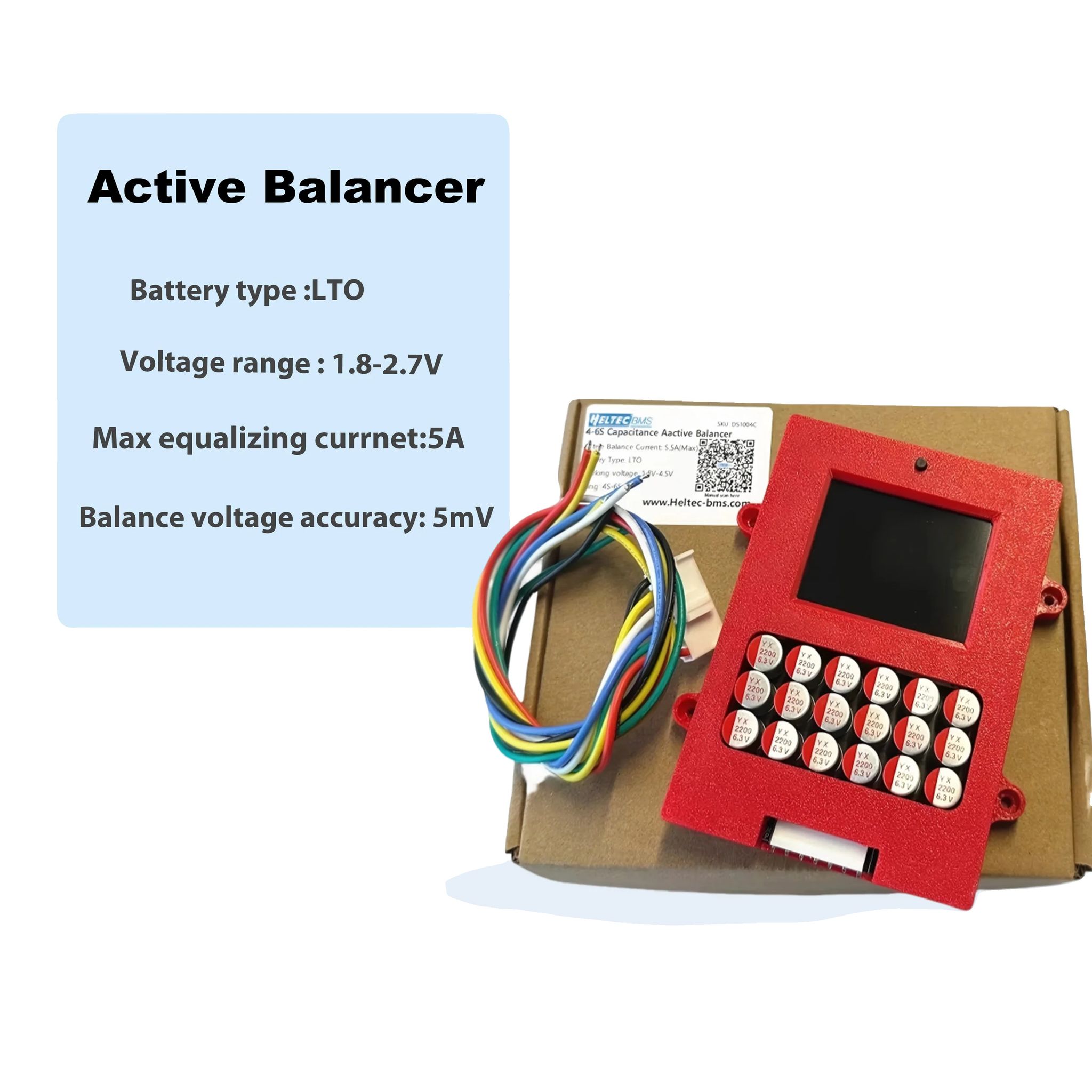 Batteriebalancer, Aktive Balancertechnologie, Unterstützt Mehrere Spannungen, 6s Lto Balancer