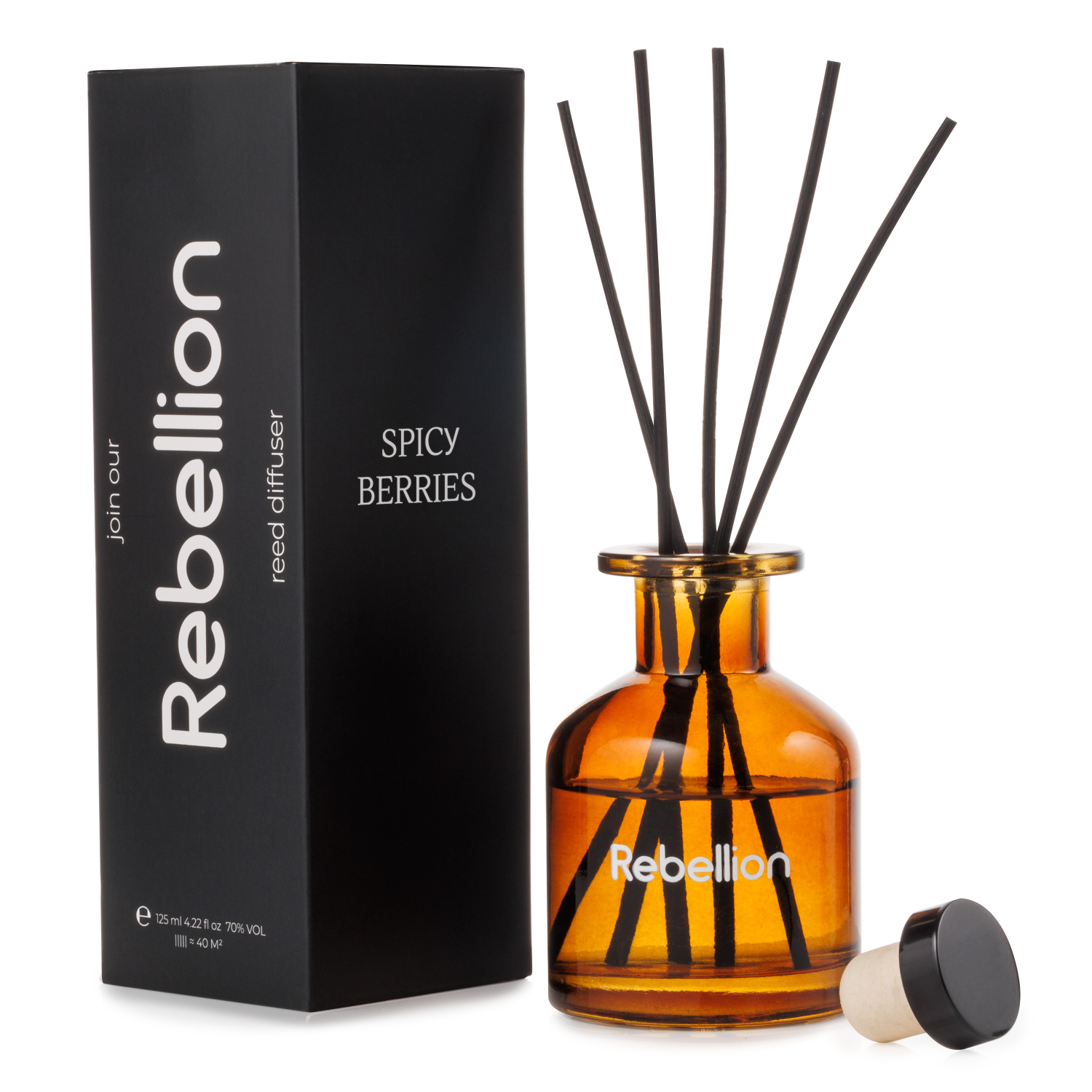 Rebellion Aromadiffusor „scharfe Beeren“ 125 Ml