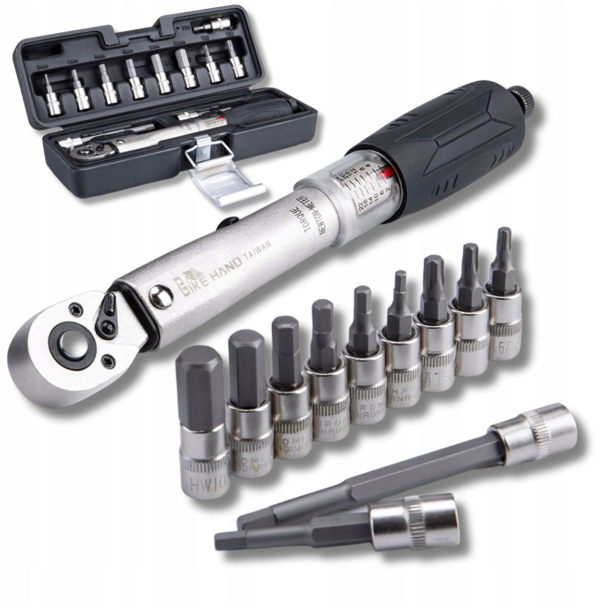 Drehmomentschlüssel Für Fahrräder Mit Inbusschlüsseln 2-24 Nm Bike Hand Yc-617-2st