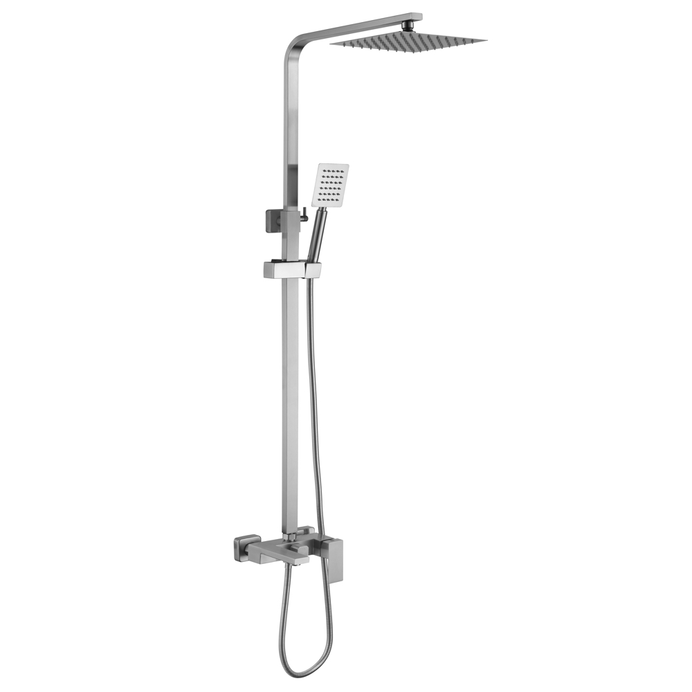 Regendusche Mit Badewannenarmatur Wezer Pro16b-02