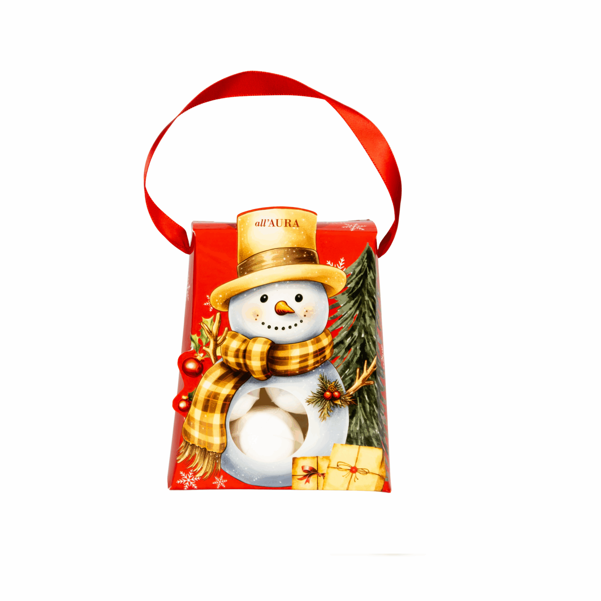 All''aura Aura X-mass Set Schneemann Badeball-set 6 X 15g