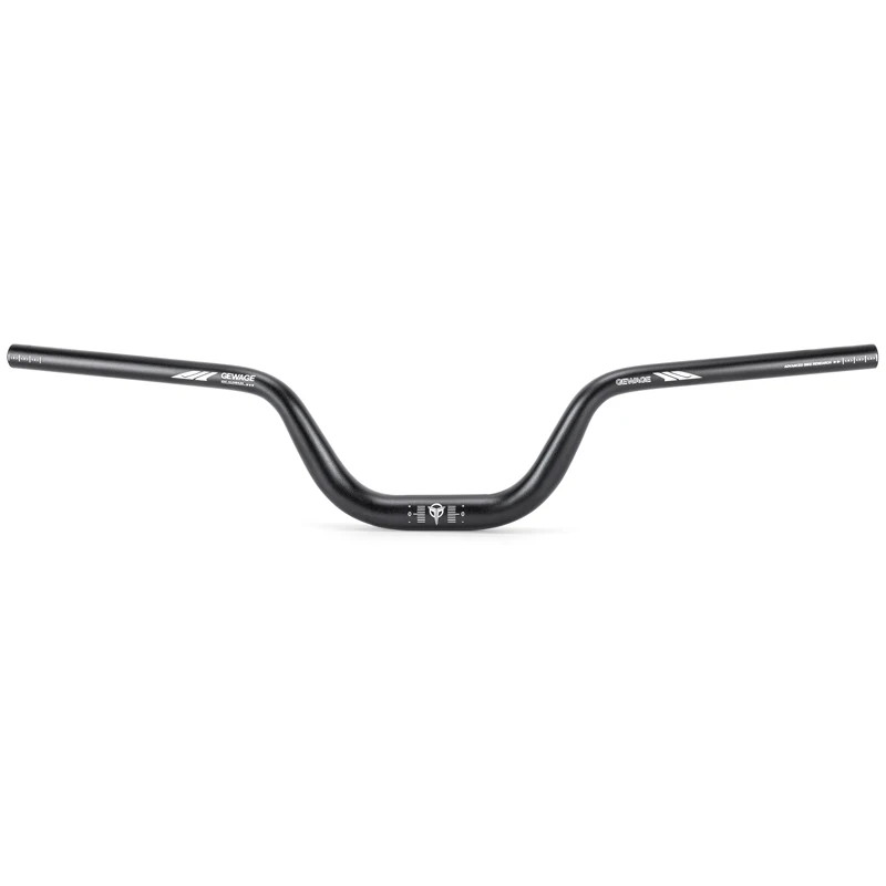 Aluminium-fahrradlenker, 780 Mm Höhe, 120 Mm Rise, Schwarz