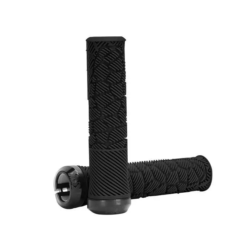 Lenkergriffe, Fahrradlenkergriffe, Tpr 145 Mm Mit Klemme, Enlee Schwarz