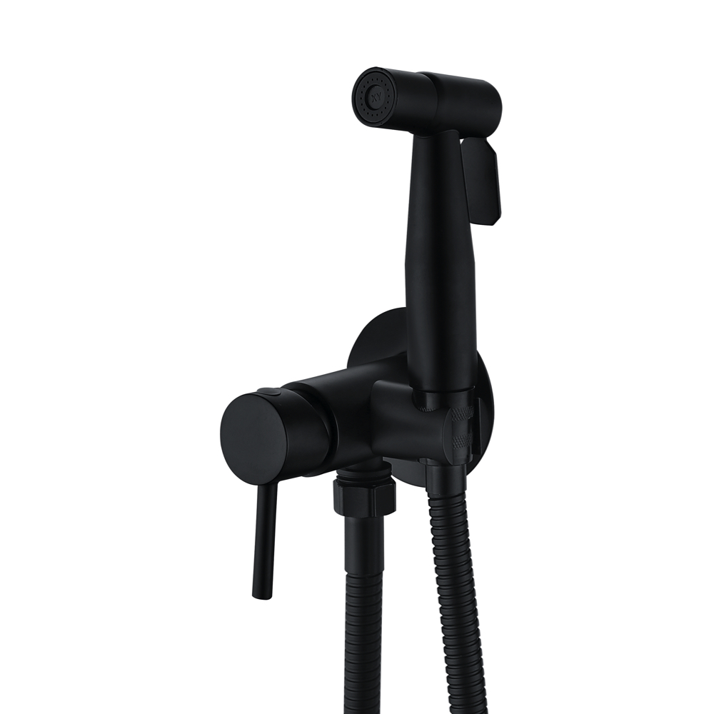 Wezer Eko9b-01-black Unterputz-bidetarmatur Mit Bidet-duschkopf
