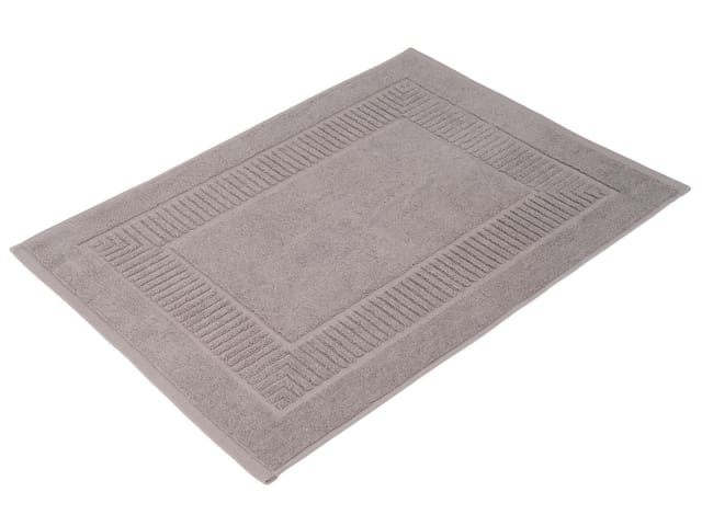 GÖZZE Badvorleger Bio 50 x 70 cm (Silber)