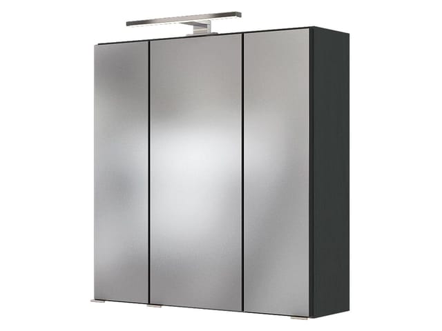 HELD Spiegelschrank Birma (Graphitgrau, 60 cm)