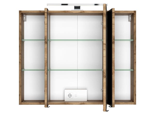HELD Spiegelschrank Birma (Wotaneiche, 80 cm)