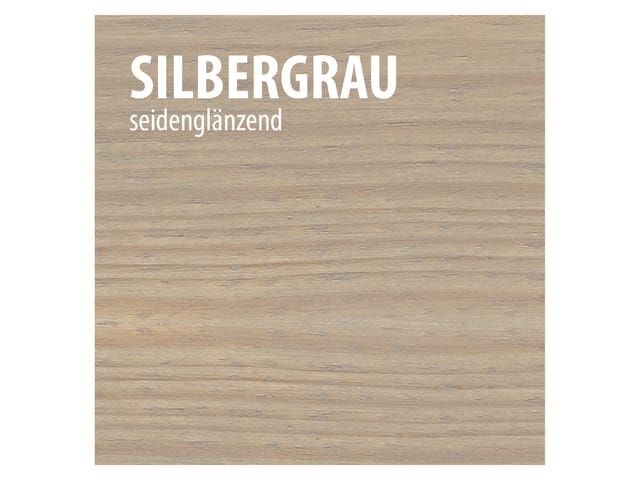BAUFIX Dekor-Langzeitlasur, 5 Liter (Silbergrau)