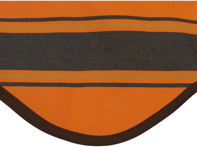 Angerer Klemmmarkise (bran-orange gestreift, 300 cm breit)