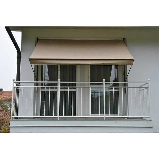 Angerer Klemmmarkise (Taupe, 200 cm breit)