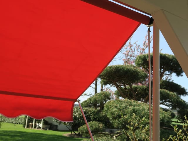 Grasekamp Klemmmarkise (Orange, 250x130 cm)