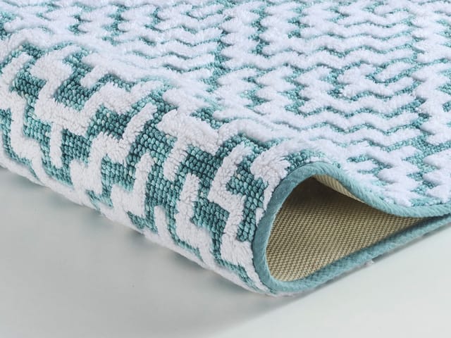 Kleine Wolke Badteppich Botany (Grün, 60 x 90 cm)