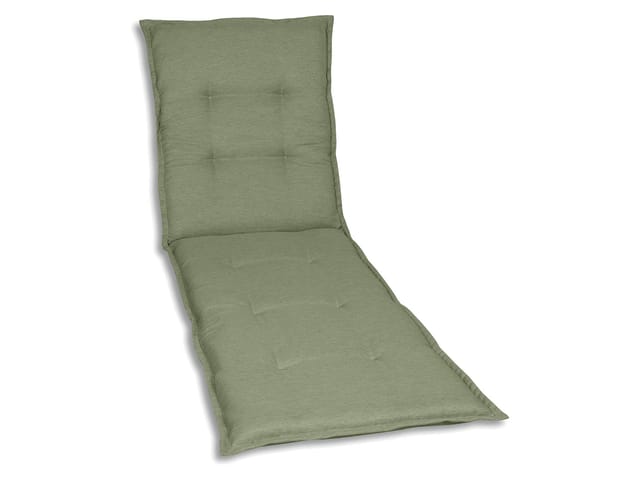 GO-DE Textil Gartenauflage U, hellgrün, Liegenauflage (Liegenauflage, Hellgrün)