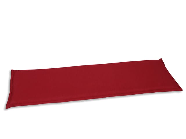 GO-DE Textil Gartena, kirschrot, Bankauflage 3-Sitzer (Bankauflage 3-Sitzer, kirschrot)