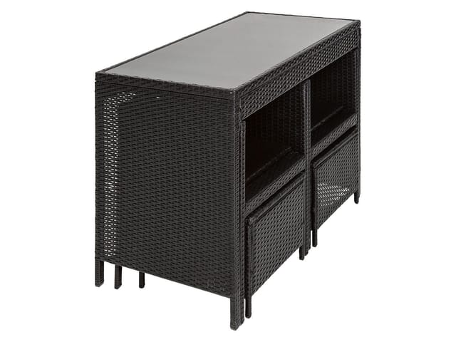 FLORABEST Loungeset 5tlg. Polyrattan
