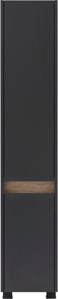 SCHILDMEYER Hochschrank Cosmo (1-türig (breite 30,2cm), Anthrazit)