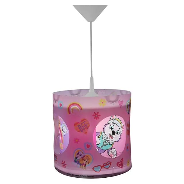 NIERMANN Dreh-Pendelleuchte Paw Patrol (Rosa)