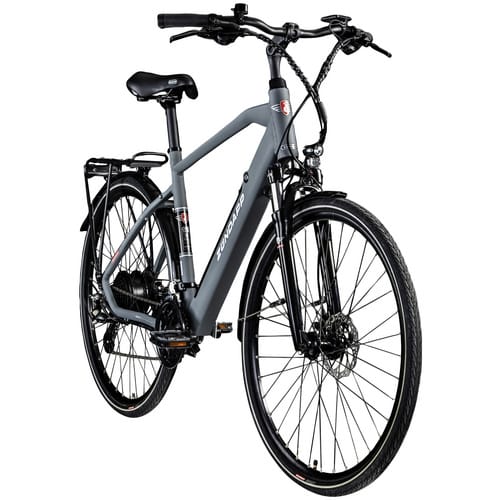 ZÜNDAPP Z810 E-Trekkingbike (Herren, Grau/Weiß)