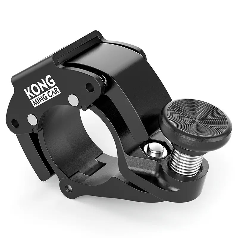 Fahrradklingel, Laut, 100 Db, Mechanisch, Schwarz, Kong, 54 Mm