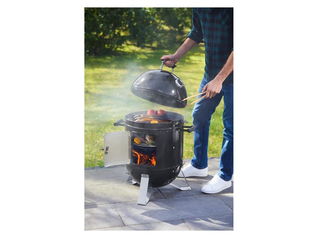 GRILLMEISTER Räucherofen, Ø 40 cm, 0 - 530°C