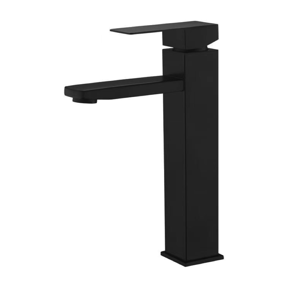 Wezer Pro11b-02-black Hoher Waschtischhahn