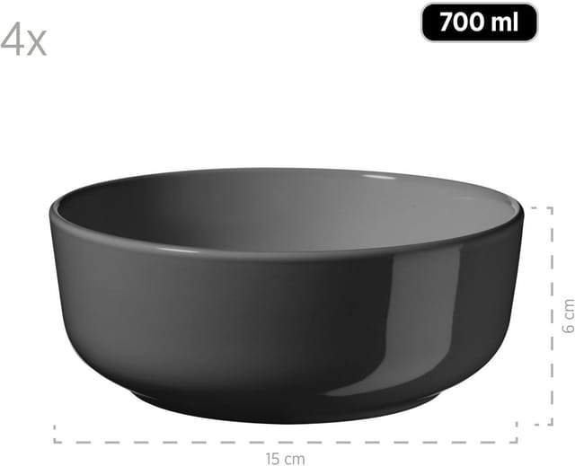 MÄSER Serie Alenia (Grau, 16 tlg.)