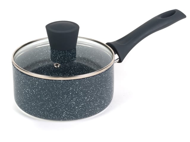 RUSSELL HOBBS Aluminium Nightfall Collection Blue Marble (Stielkasserolle, 16cm)