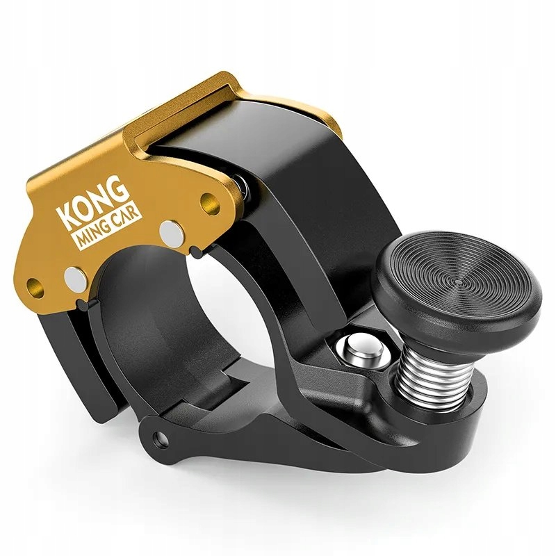 Fahrradklingel, Laut, 100 Db, Mechanisch, Goldfarben, Kong, 54 Mm